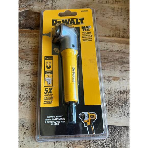 DeWalt Right Angle Attachment Impact Rated Max Fit - Picture 1 of 2
